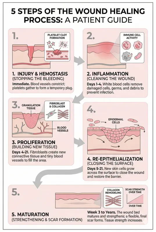 Stepbystep Medical Infographics