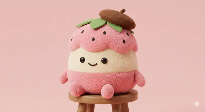 Fuzzy 3D Soda Plushies