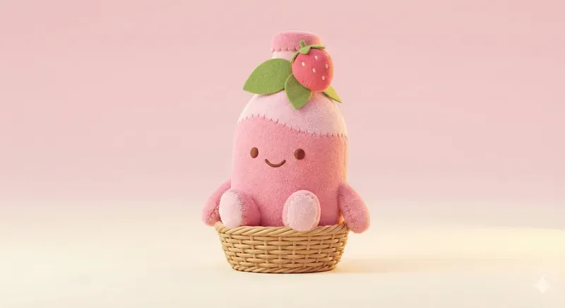 Fuzzy 3D Soda Plushies