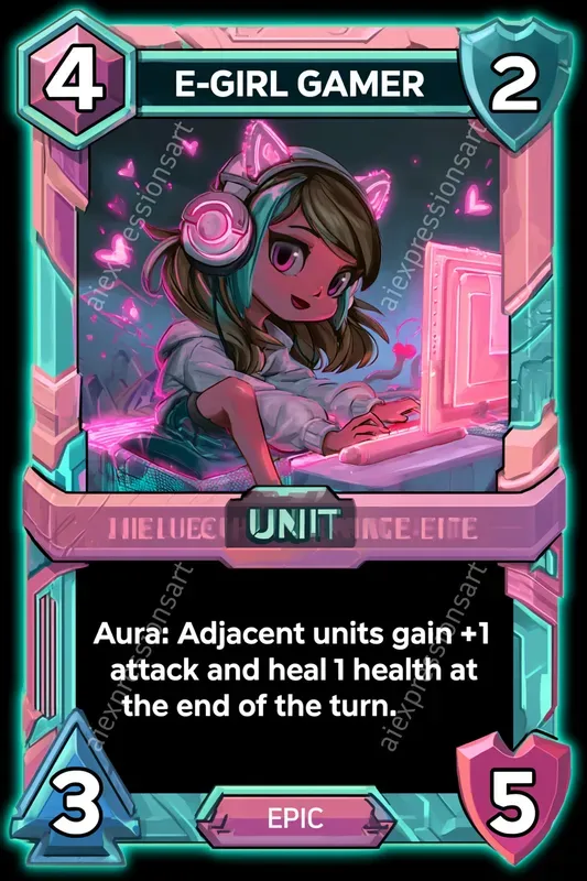 Satirical Digital Tcg Cards