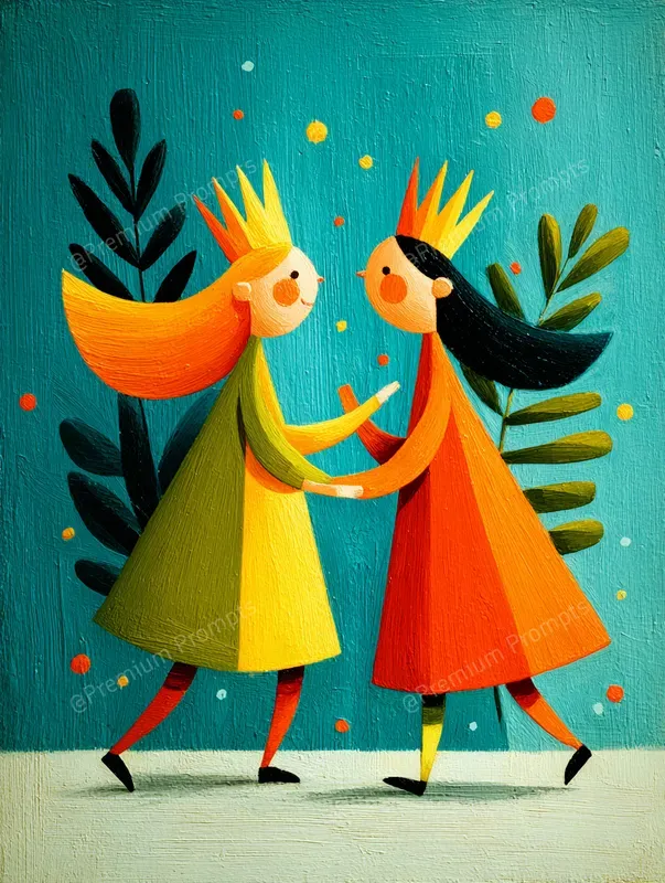 Whimsical Storybook For Kids Paintings