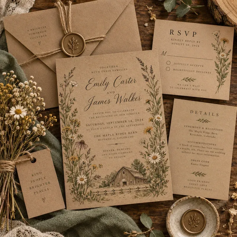 Wedding Invitation Suite Designers
