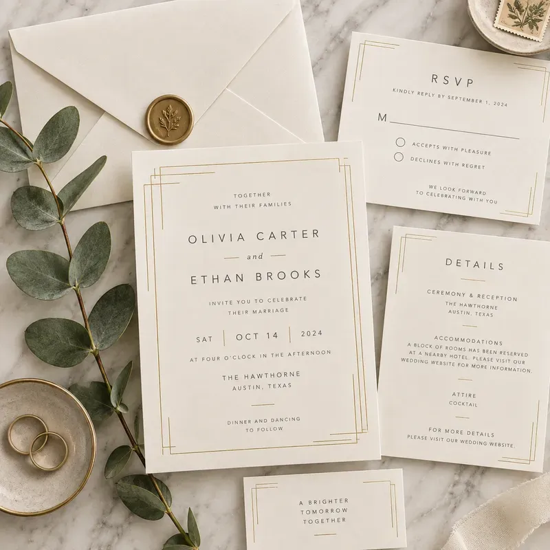 Wedding Invitation Suite Designers