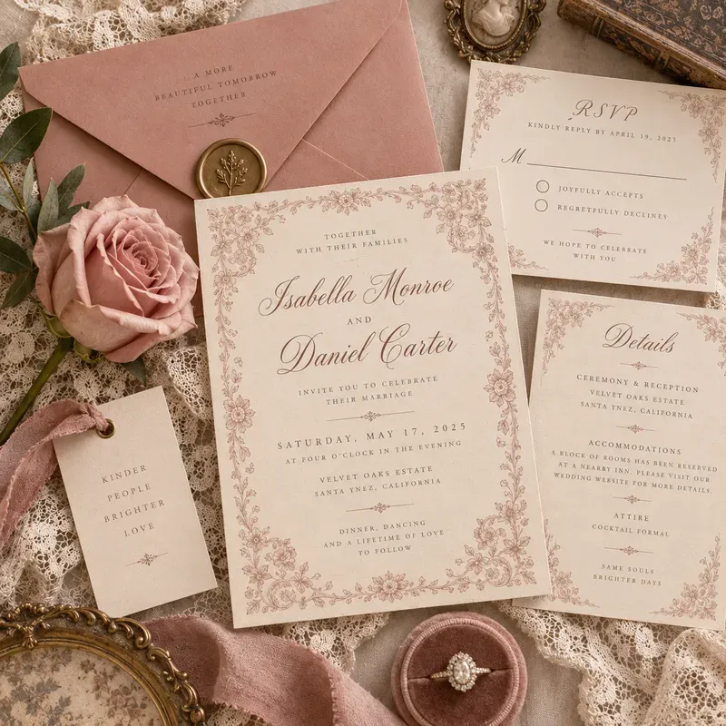 Wedding Invitation Suite Designers