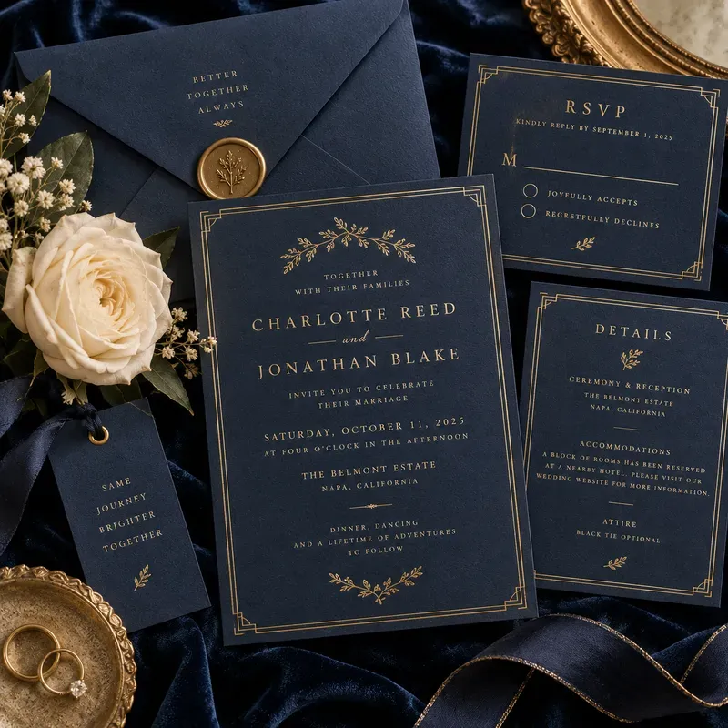 Wedding Invitation Suite Designers