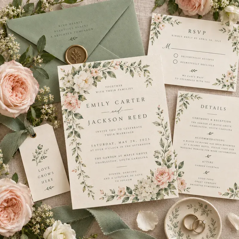 Wedding Invitation Suite Designers