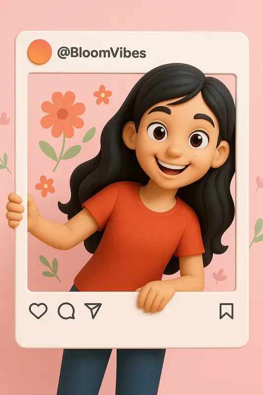 3D Social Profile Portraits