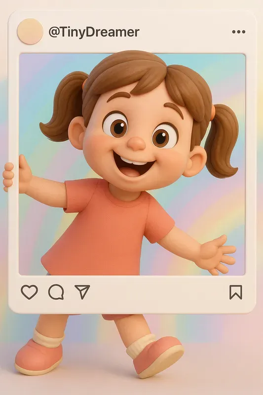 3D Social Profile Portraits