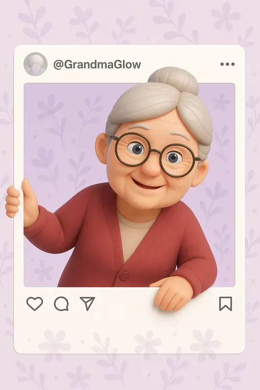 3D Social Profile Portraits