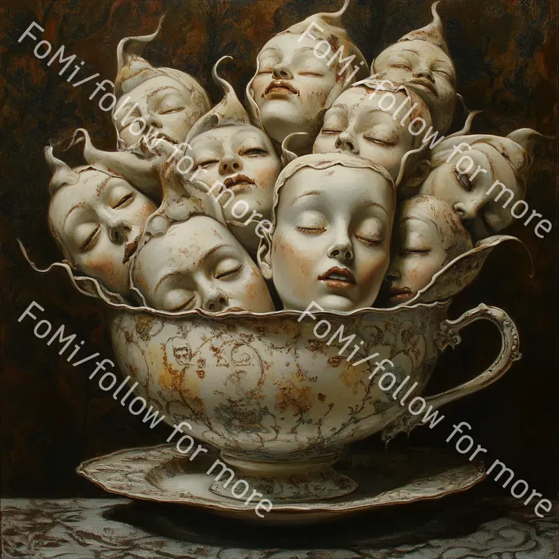 Nested Porcelain Realities