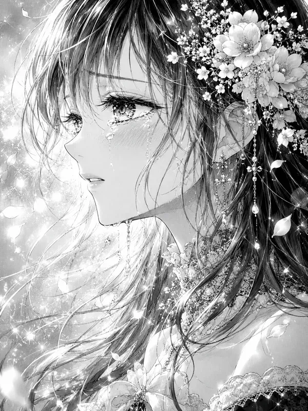 Elegant Shoujo Manga Portrait Generator