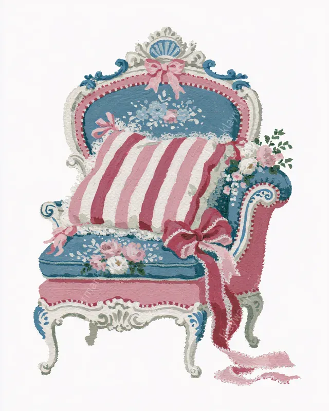 Rococo Summer Escape Cliparts