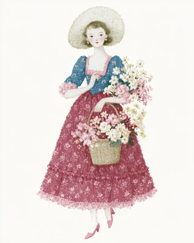 Rococo Summer Escape Cliparts