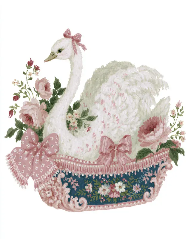 Rococo Summer Escape Cliparts