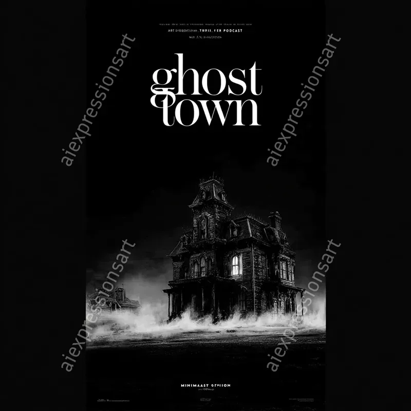 Dark Cinematic Podcast Covers