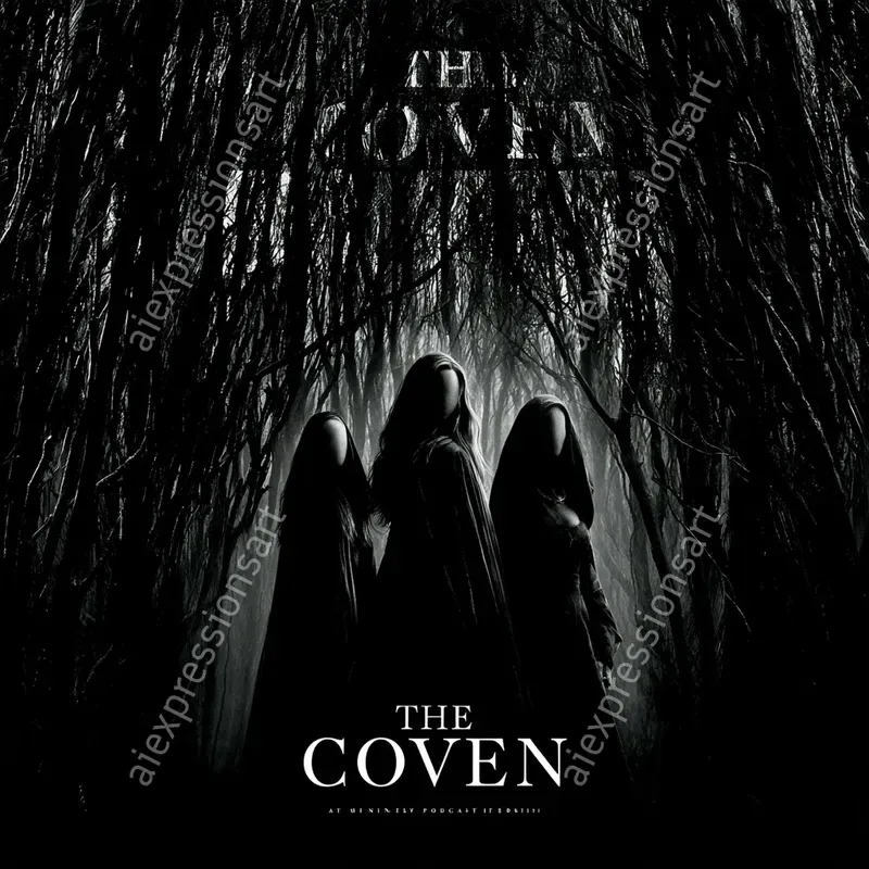 Dark Cinematic Podcast Covers
