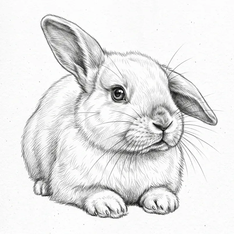 Pencil Sketch Pet Portraits