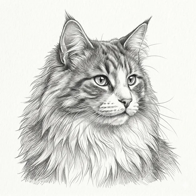 Pencil Sketch Pet Portraits