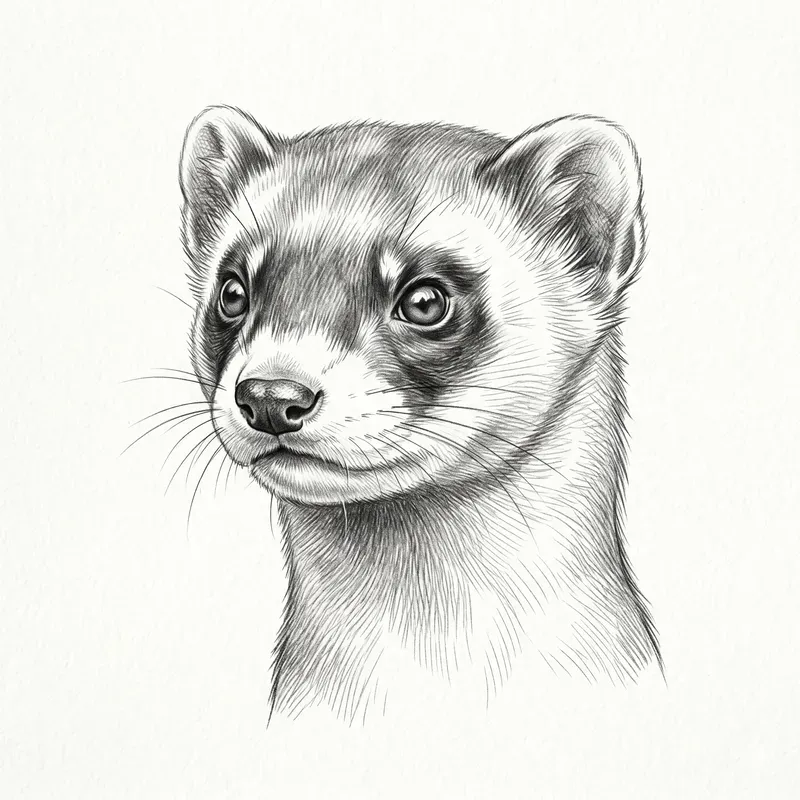 Pencil Sketch Pet Portraits