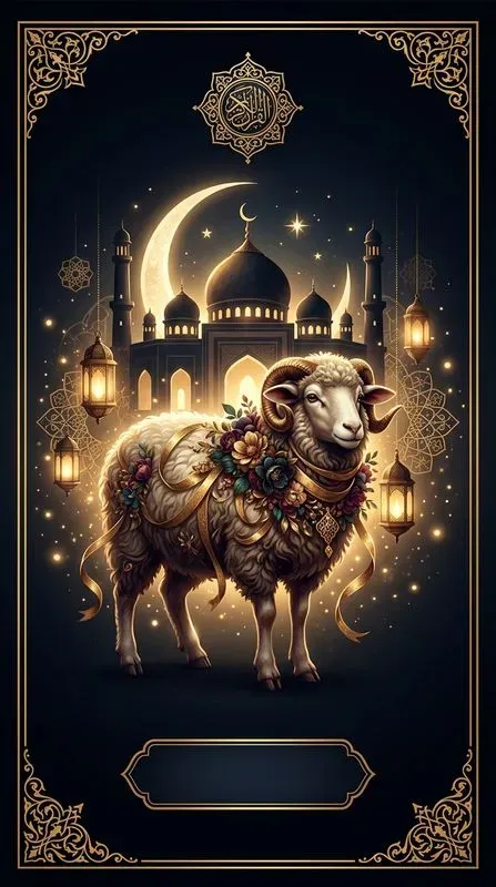 Luxury Eid Islamic Greeting Cards Gemi