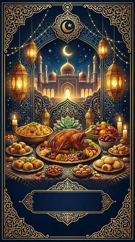 Luxury Eid Islamic Greeting Cards Gemi