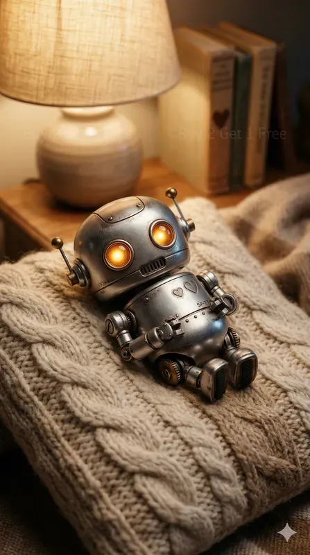 Cozy Sweet Robot Corners