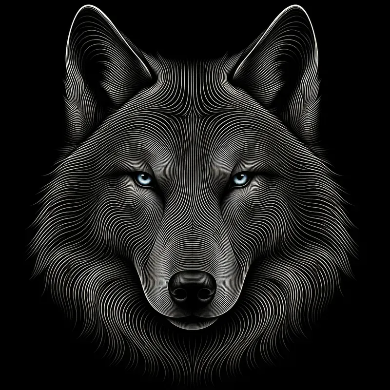Hypnotic Line Art Illusions