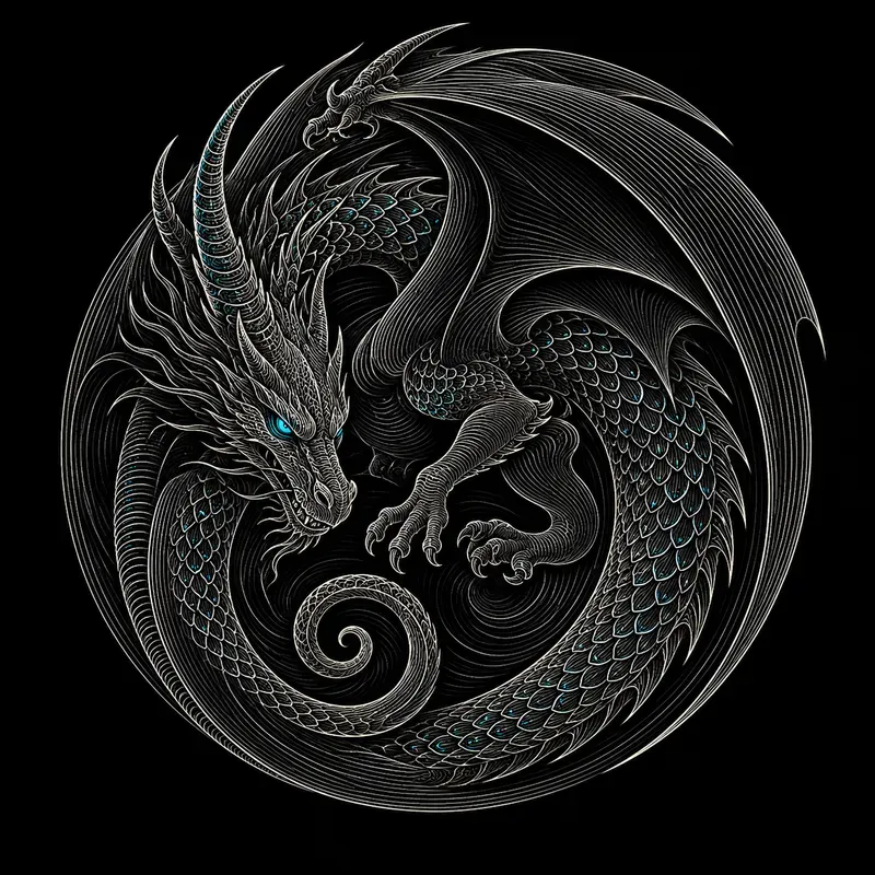 Hypnotic Line Art Illusions