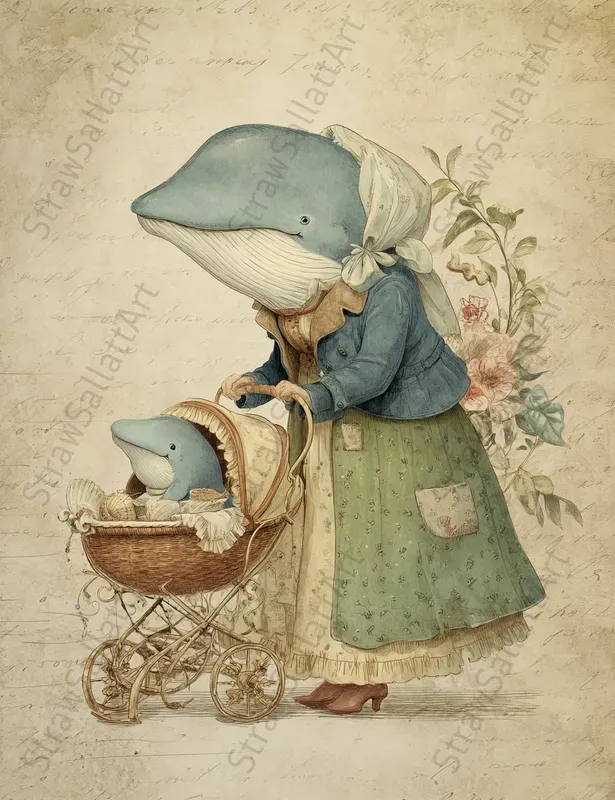 Storybook Kids Illustrations Junk Journals