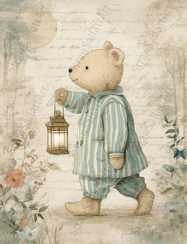 Storybook Kids Illustrations Junk Journals