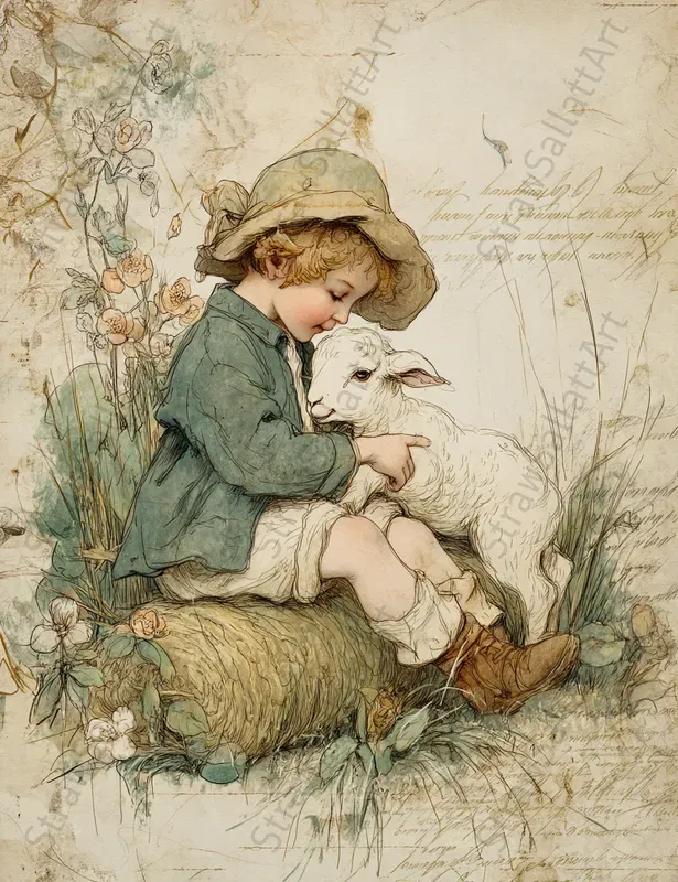 Storybook Kids Illustrations Junk Journals