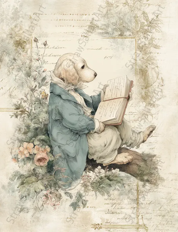 Storybook Kids Illustrations Junk Journals