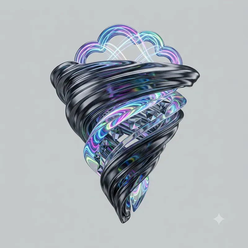 3D Surreal Abstract Branding Assets