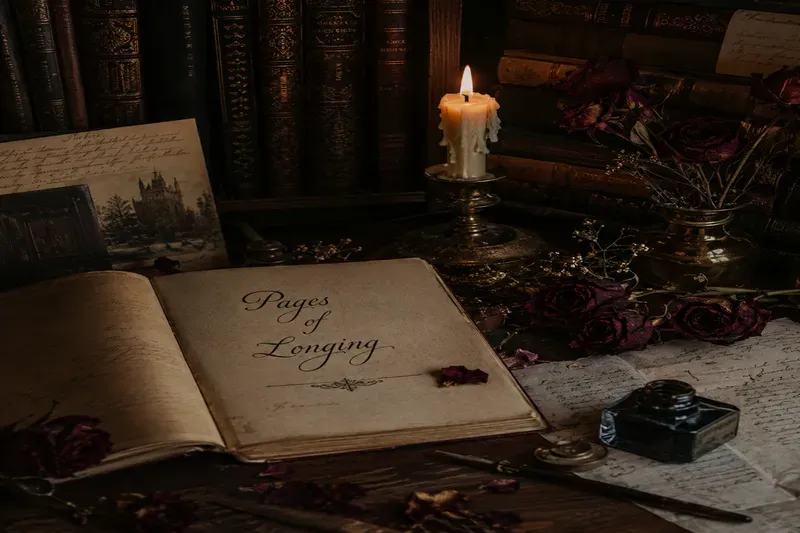 Candlelit Desk Scenes
