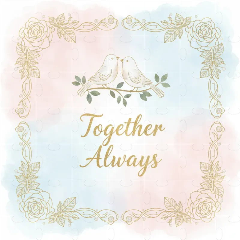 Elegant Wedding Anniversary Art