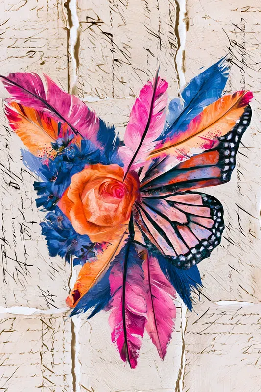 Vintage Mixed Media Journal Pages