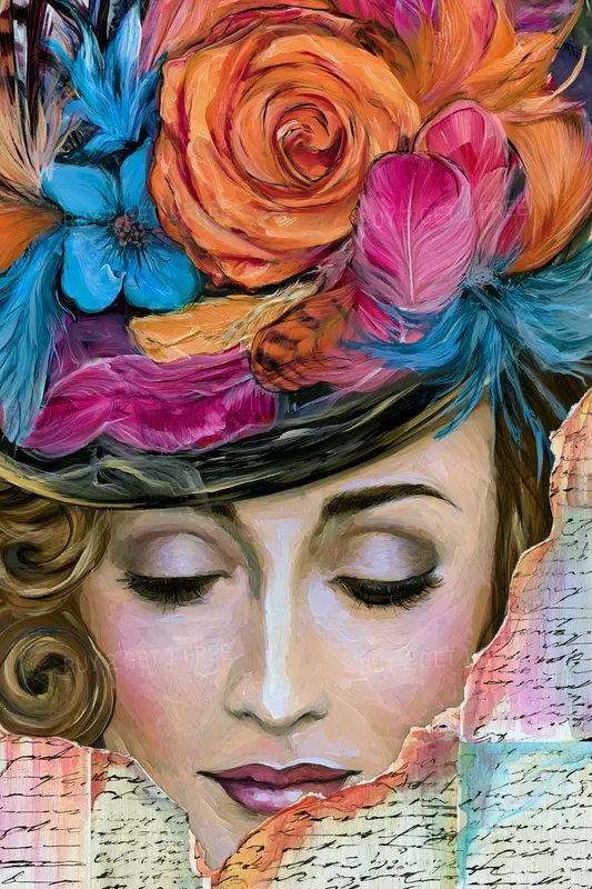 Vintage Mixed Media Journal Pages