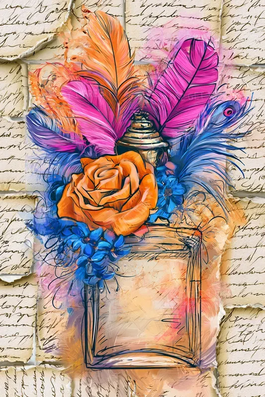 Vintage Mixed Media Journal Pages