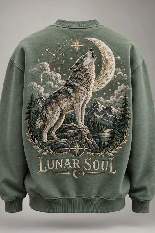 Premium Embroidered Back Designs