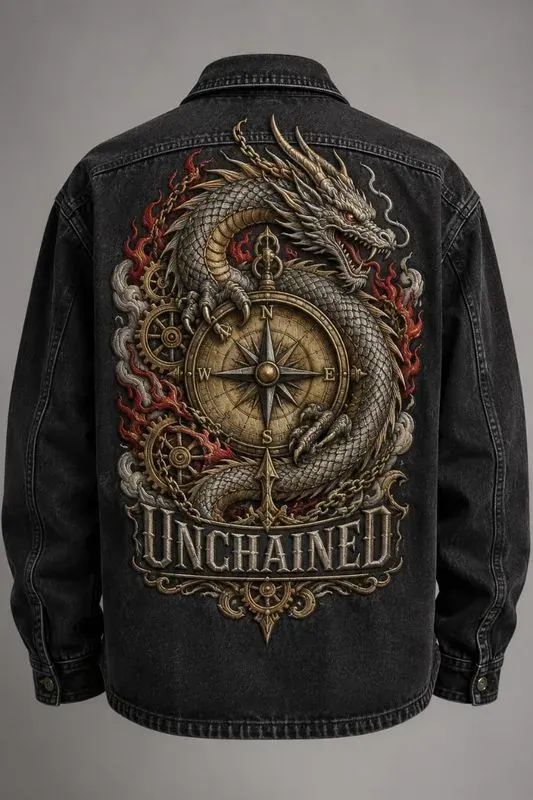 Premium Embroidered Back Designs