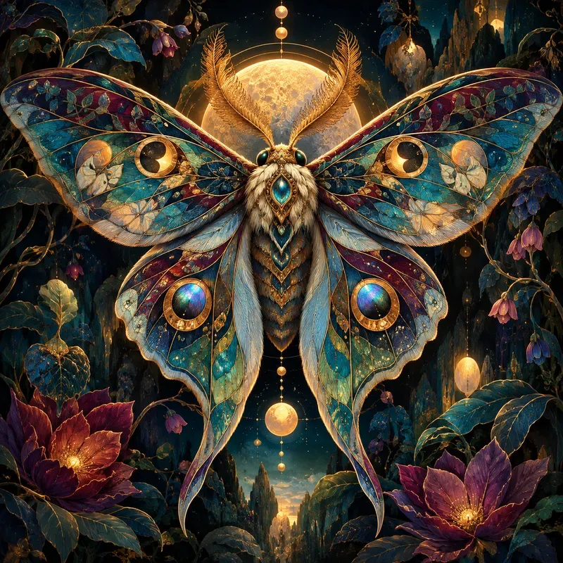 Ornate Folk Surreal Portraits