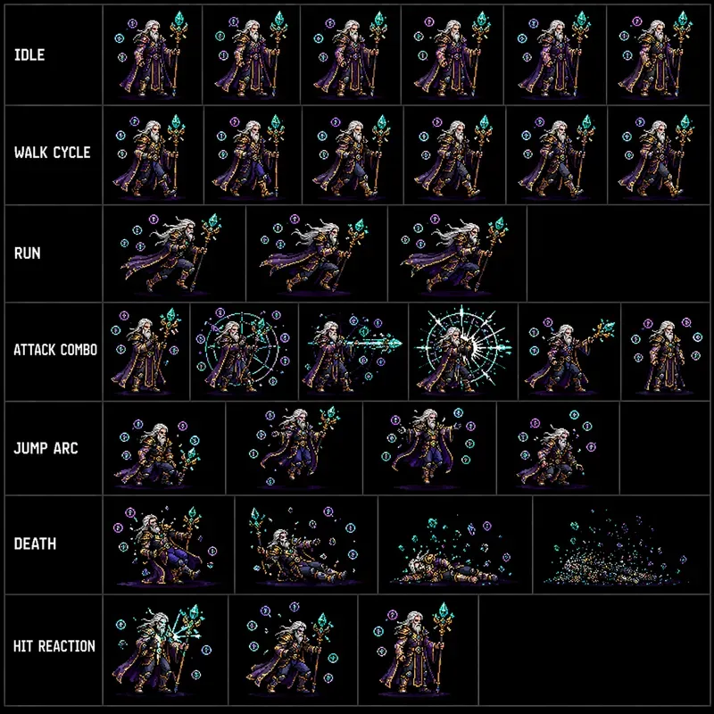 Sprite Sheet Animation Packs