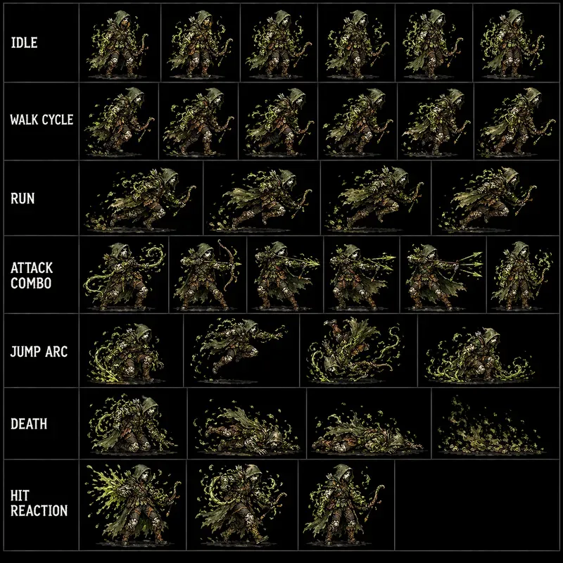 Sprite Sheet Animation Packs