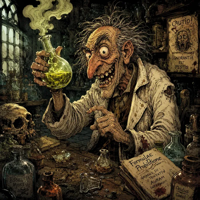 Grotesque Comic Characters