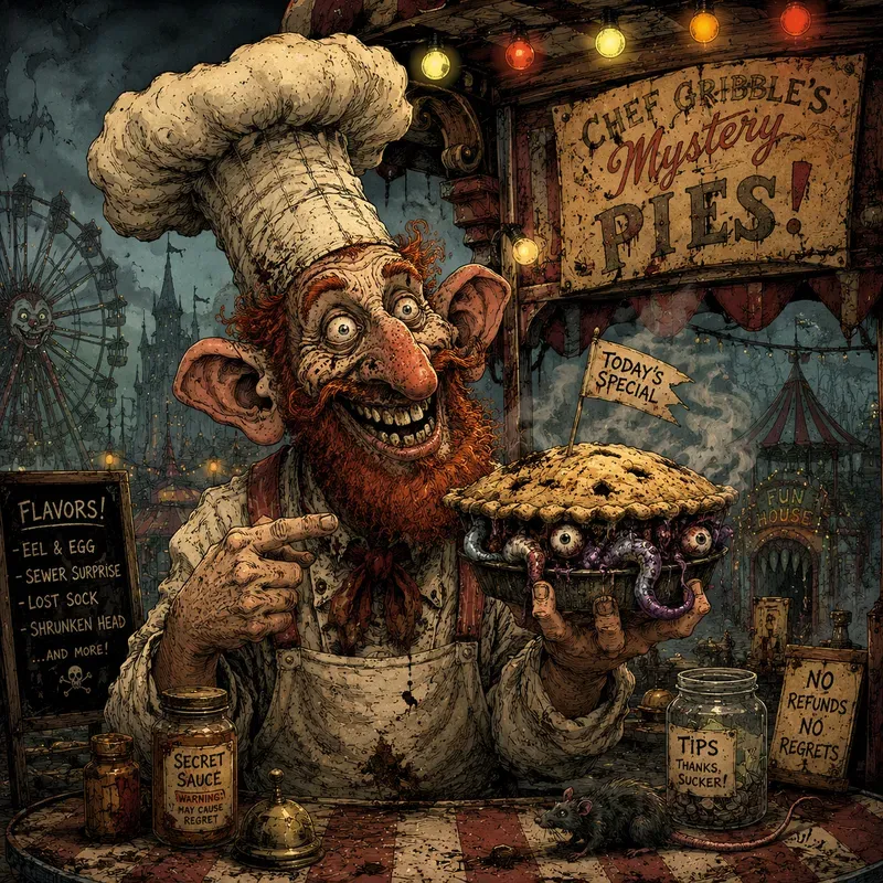 Grotesque Comic Characters