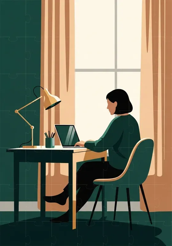 Modern Minimal Vector Lifestyle Scenes