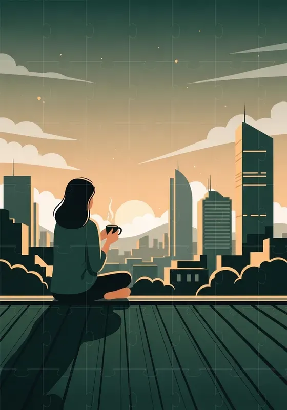 Modern Minimal Vector Lifestyle Scenes