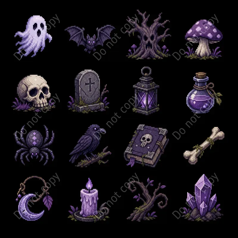Retro Pixel Art Sprite Sheets