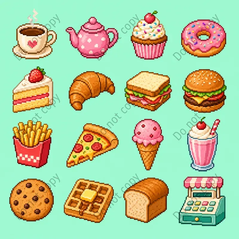 Retro Pixel Art Sprite Sheets