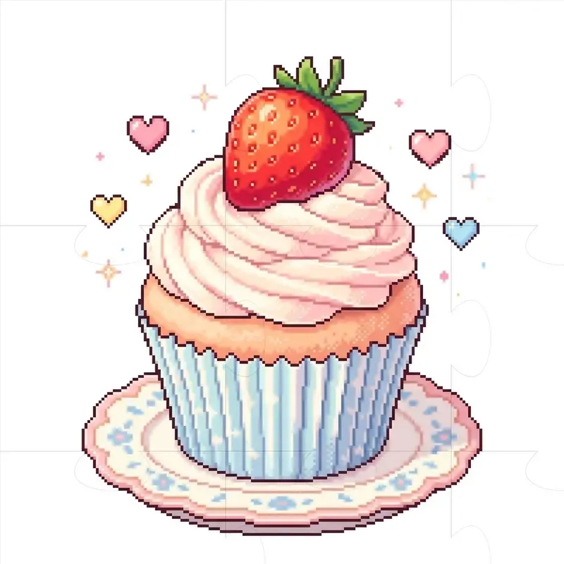 Kawaii Pastel Pixel Art Sprite Generator